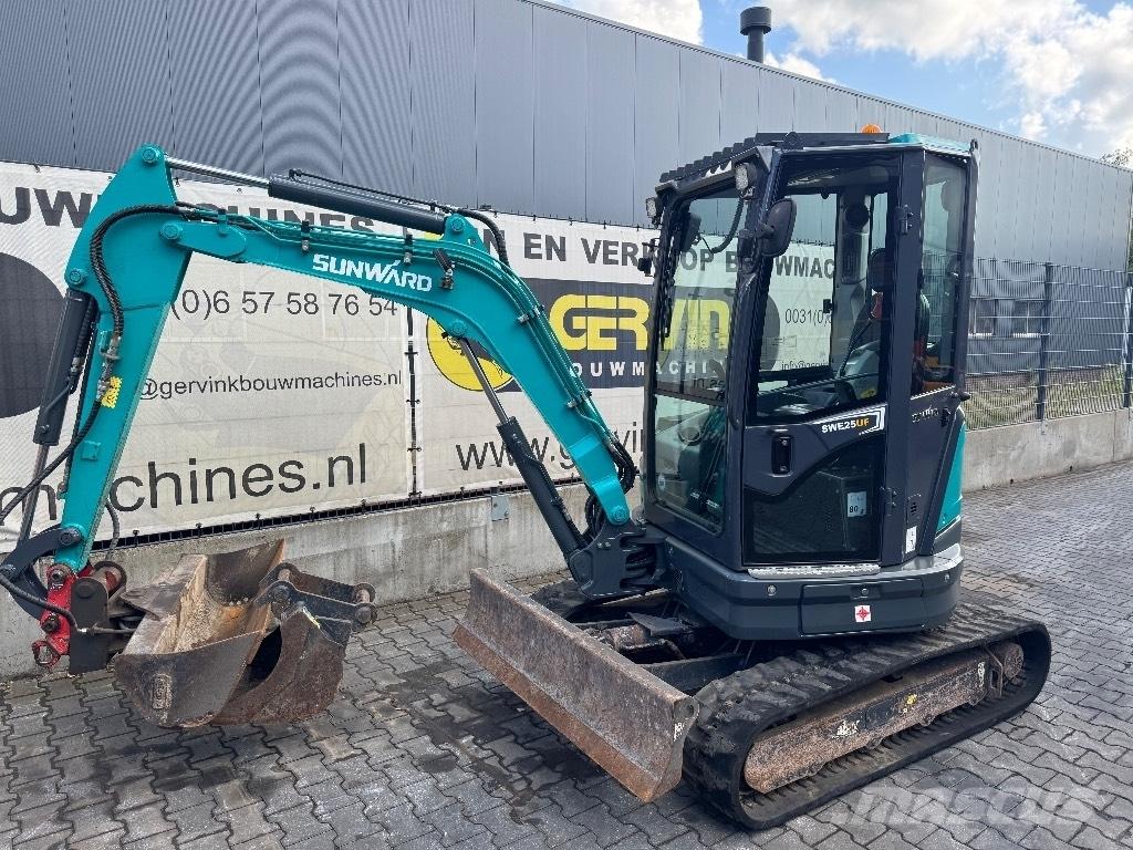 Sunward SWE 25 UF Mini ekskavatörler, 7 tona dek
