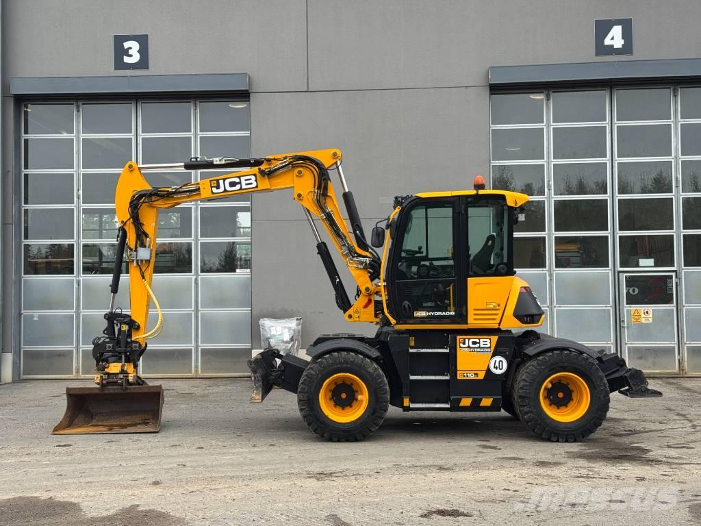 JCB 110 W Hydradig Lastik tekerli ekskavatörler