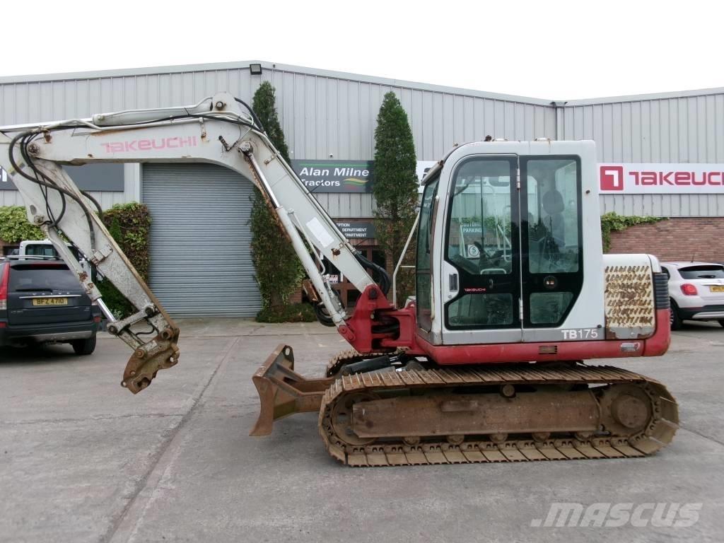 Takeuchi TB 175 Midi ekskavatörler 7 - 12 t