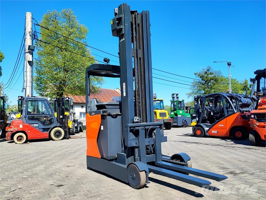 Linde R20N-01 Reach truck - depo içi istif araçları