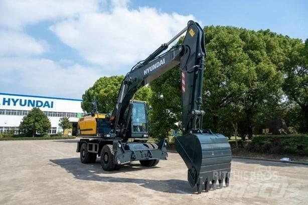 Hyundai HW 210 Lastik tekerli ekskavatörler