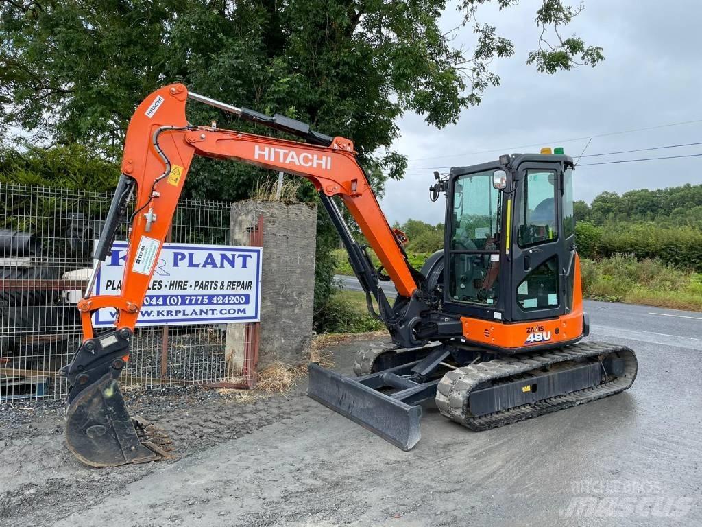 Hitachi ZX48U-6 Mini ekskavatörler, 7 tona dek