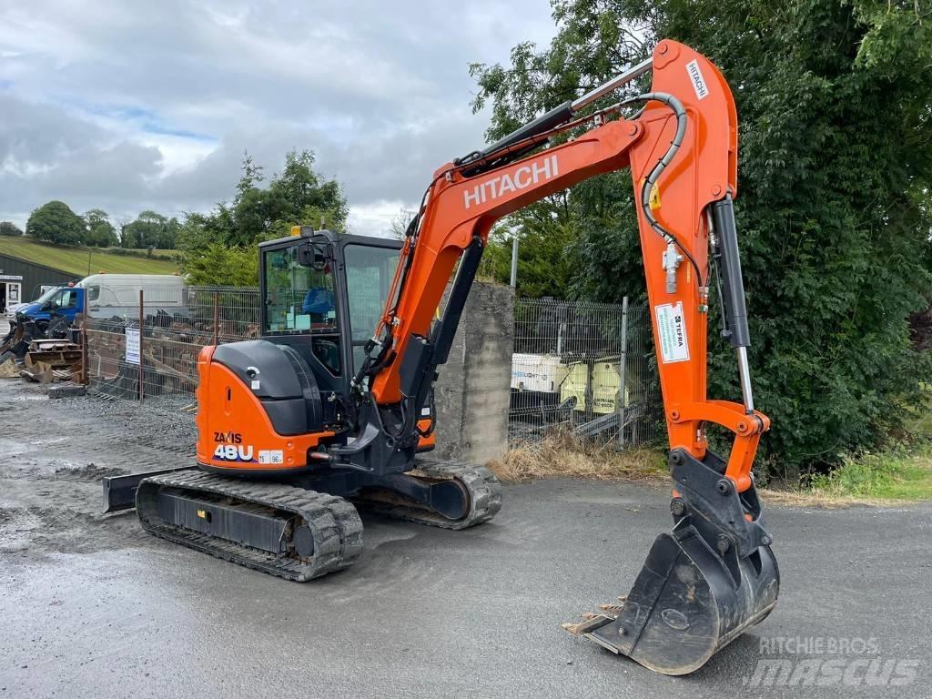 Hitachi ZX48U-6 Mini ekskavatörler, 7 tona dek