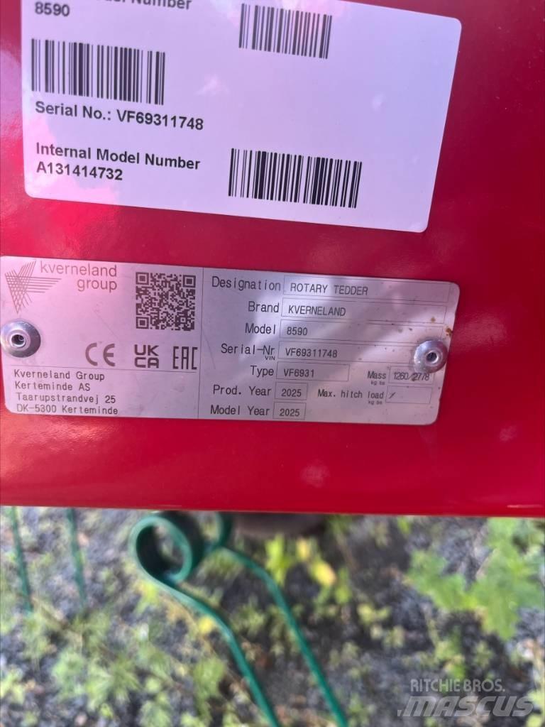 Kverneland 8590 Kombine tirmiklar