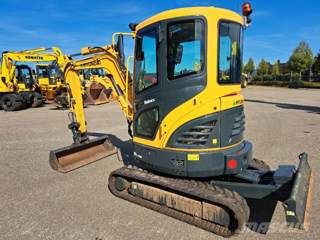 Hyundai R30 Z-9AK Mini ekskavatörler, 7 tona dek