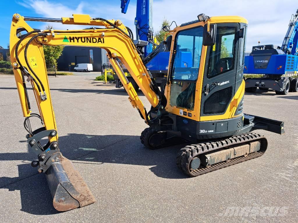 Hyundai R30 Z-9AK Mini ekskavatörler, 7 tona dek