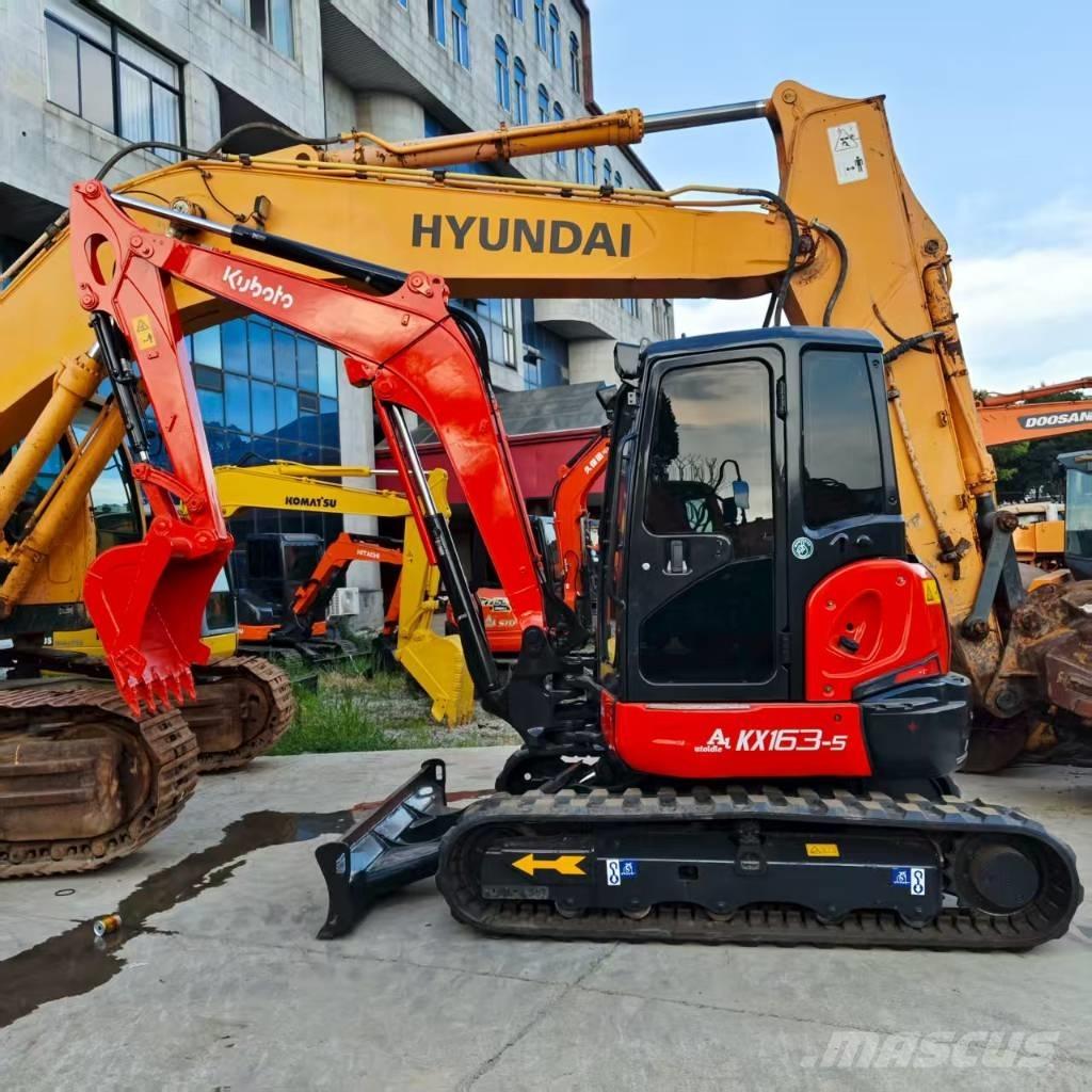 Kubota KX 163-5 Mini ekskavatörler, 7 tona dek