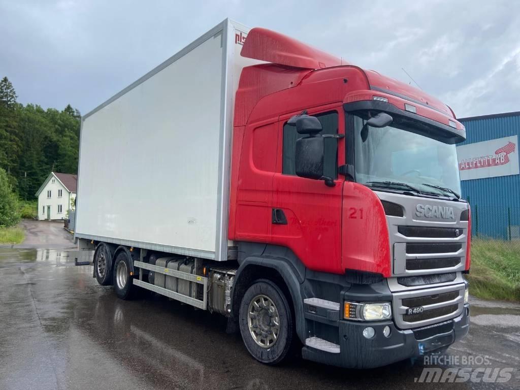Scania R 490 LB Kapali kasa kamyonlar
