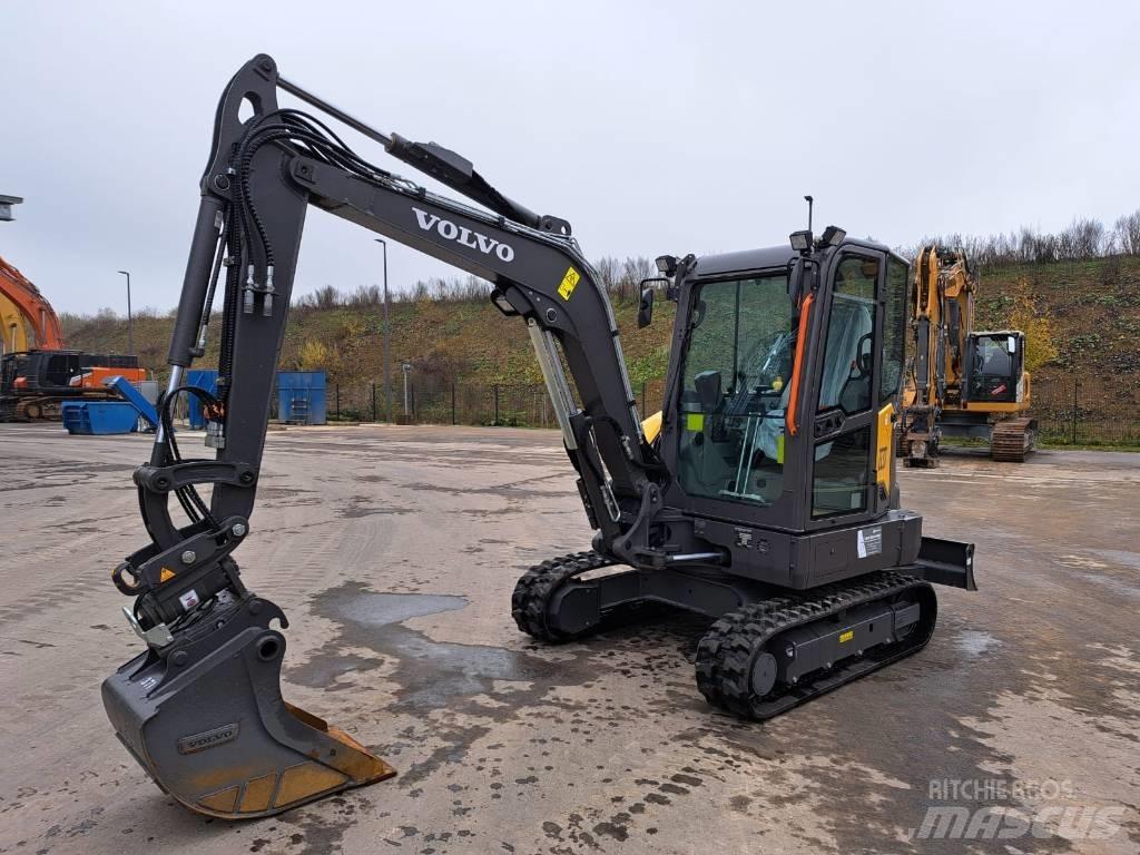 Volvo EC 37 F Mini ekskavatörler, 7 tona dek