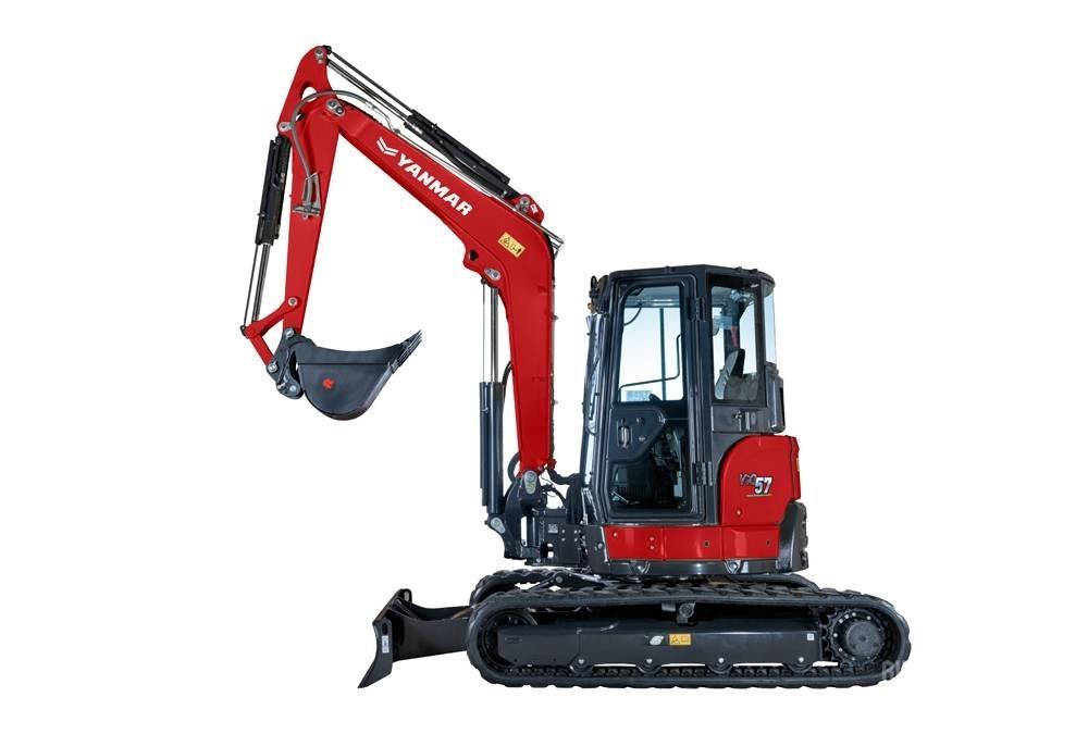 Yanmar VIO57-6B Mini ekskavatörler, 7 tona dek