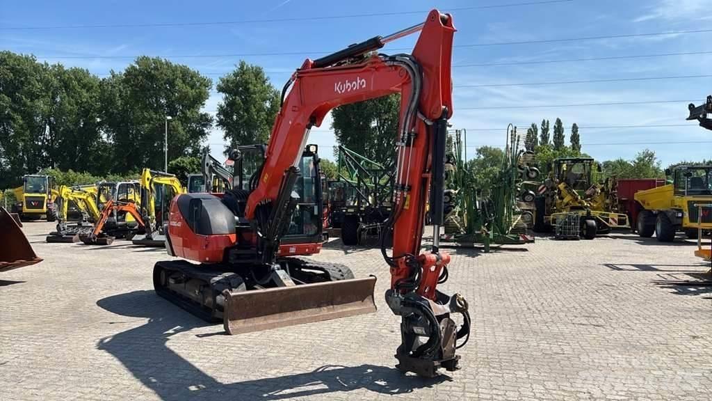 Kubota KX080-4 Özel ekskavatörler