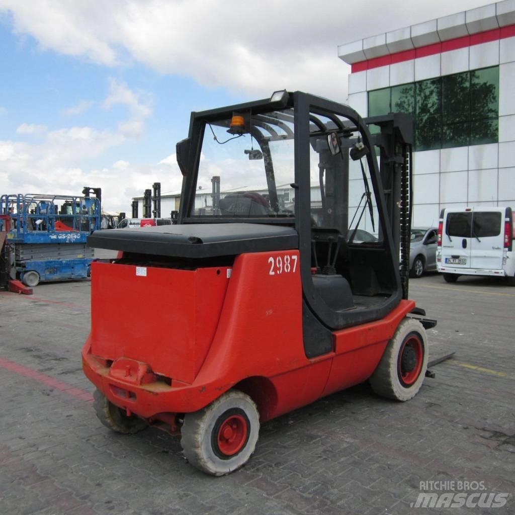 Linde E40P Elektrikli forkliftler