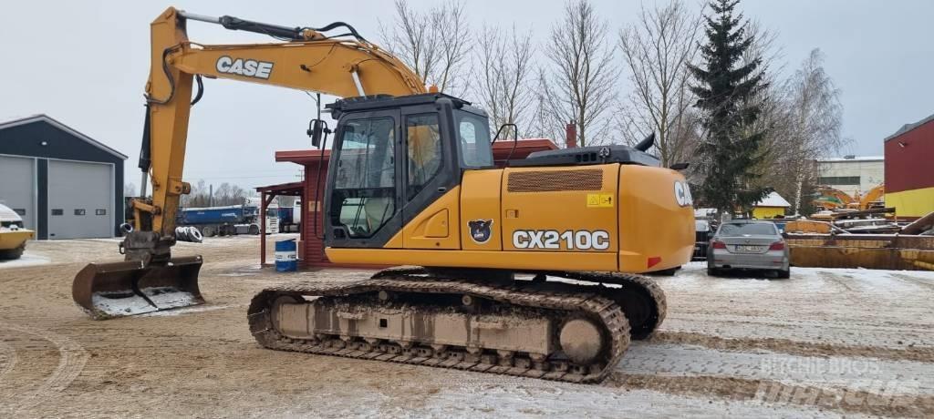 CASE CX 210 C Paletli ekskavatörler