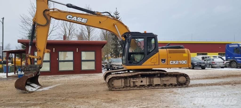 CASE CX 210 C Paletli ekskavatörler