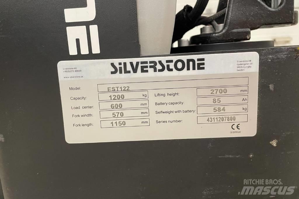 Silverstone EST 122 Yaya kumandali istif makinasi