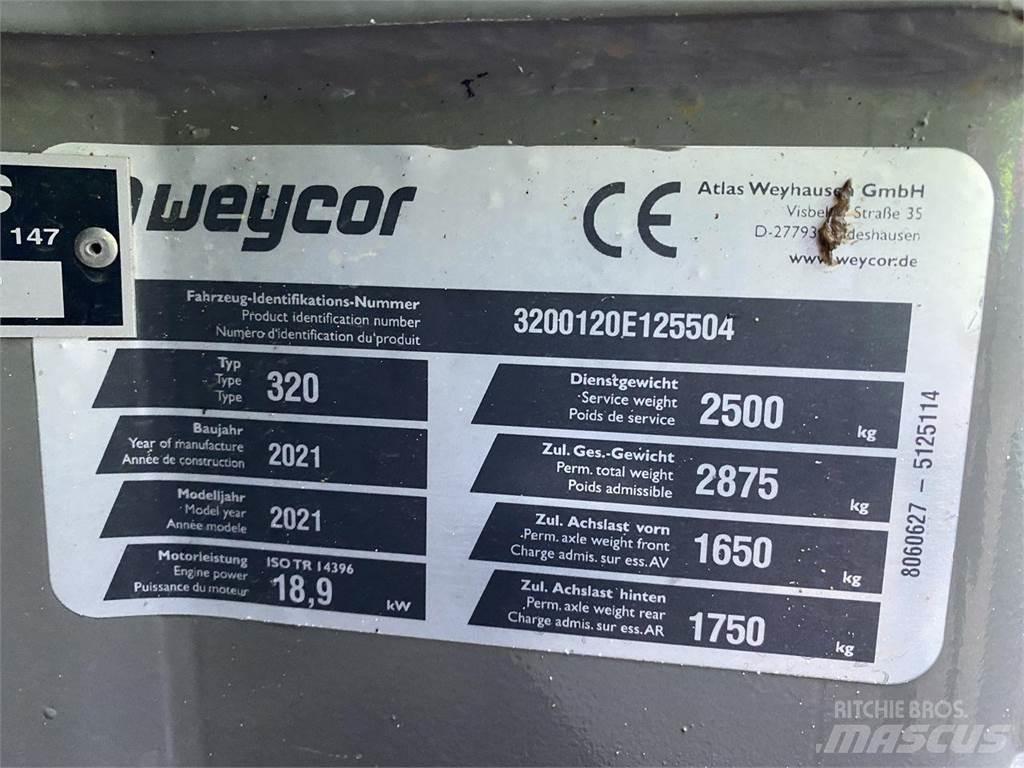 Weycor AR320 Cab Çok amaçlı yükleyiciler