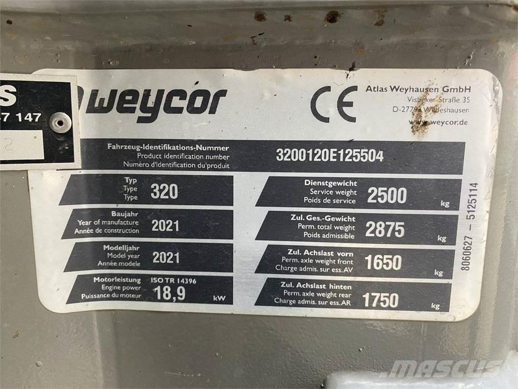 Weycor AR320 Cab Çok amaçlı yükleyiciler