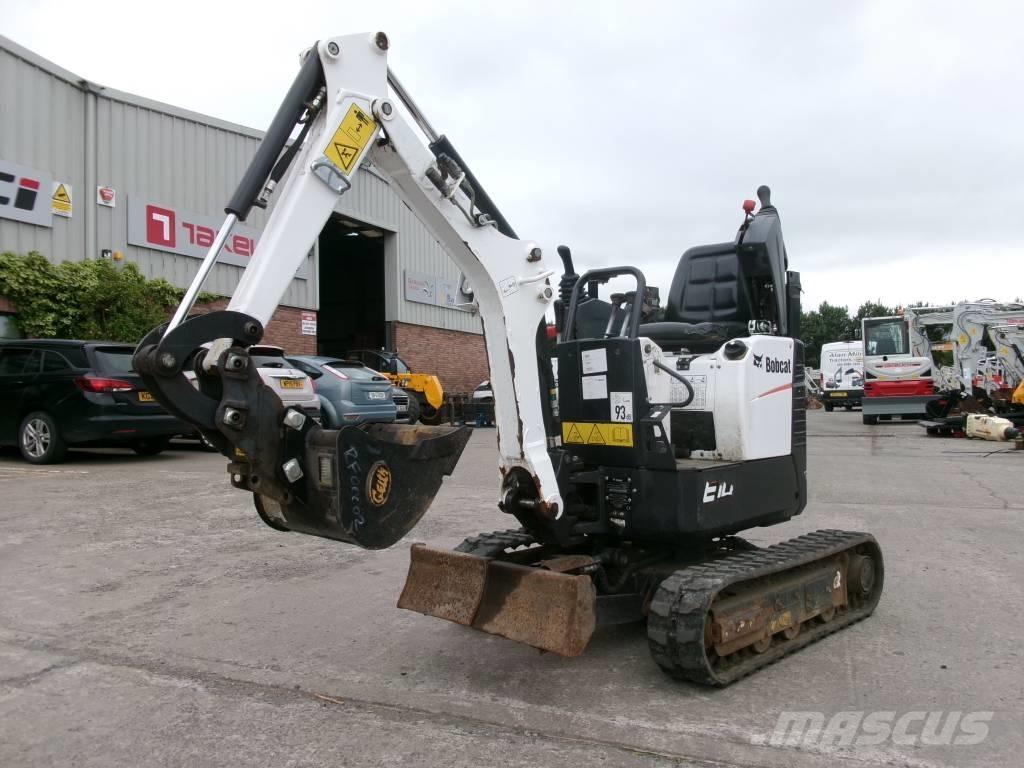 Bobcat E 10z Mini ekskavatörler, 7 tona dek