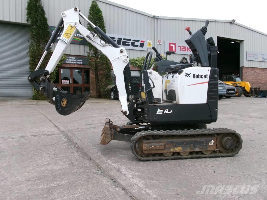 Bobcat E 10z Mini ekskavatörler, 7 tona dek