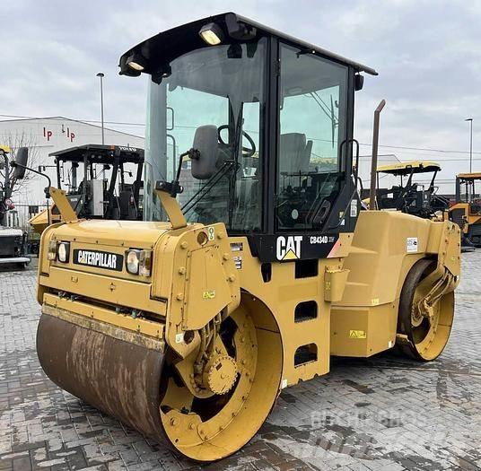 CAT CB 434D XW Çift tamburlu silindirler