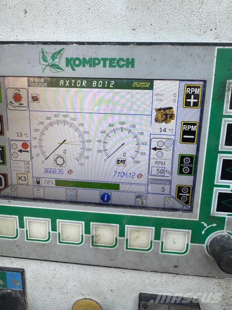 Komptech Axtor 8012 Sürütücüler