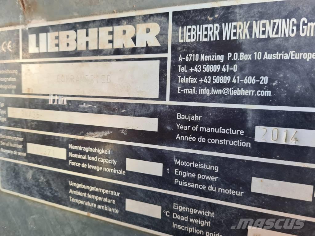 Liebherr 3MA 35 Döner kafalar