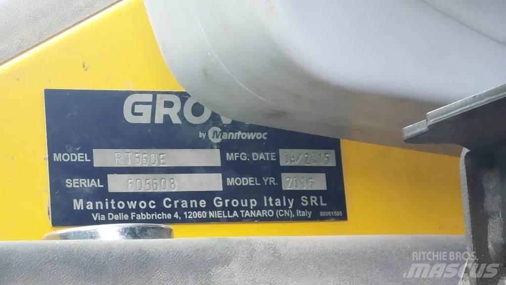 Grove RT 550E Arazi Tipi Vinçler (RT)