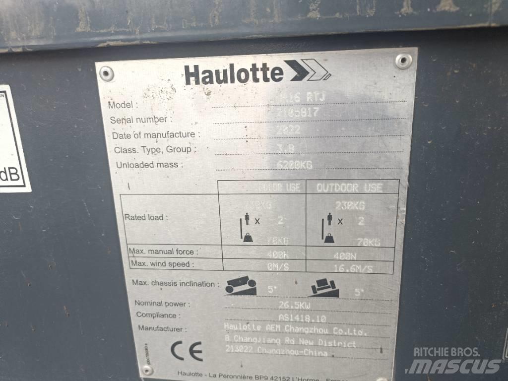Haulotte HA16RTJ Körüklü personel platformları