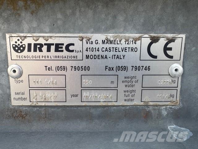 Irtec 110/350 G/E4 Sulama sistemleri
