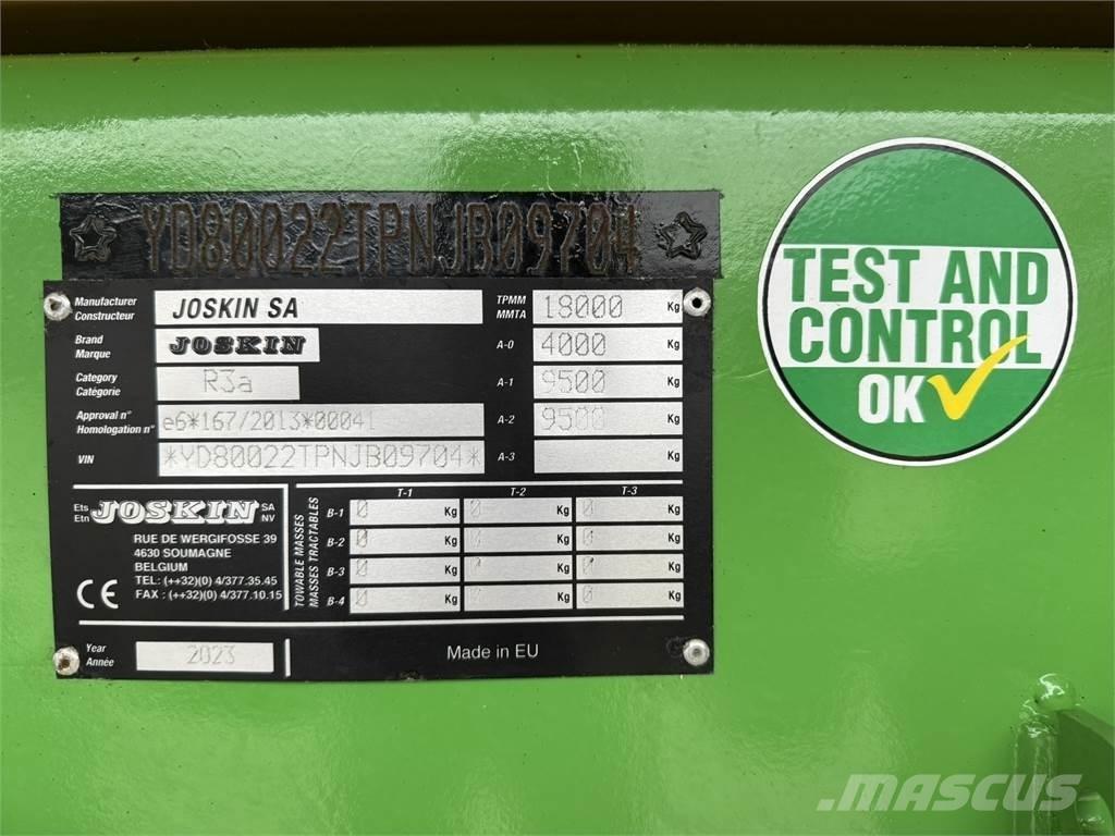 Joskin KTP 22/50 Hayvan nakil römorklari