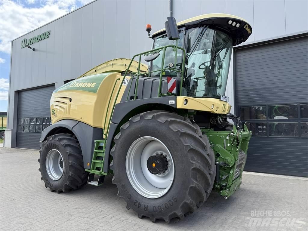 Krone BigX 630 Balya ögütücü, kesici ve açicilar