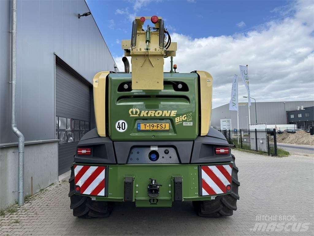 Krone BigX 630 Balya ögütücü, kesici ve açicilar