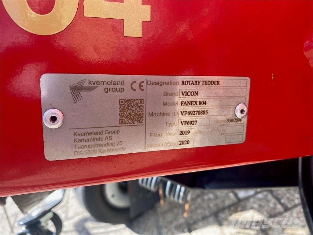 Vicon Fanex 804 Kombine tirmiklar