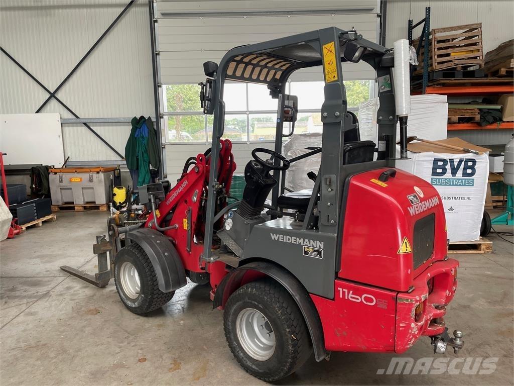 Weidemann 1160cx35 Ön yükleyici ve kazicilar