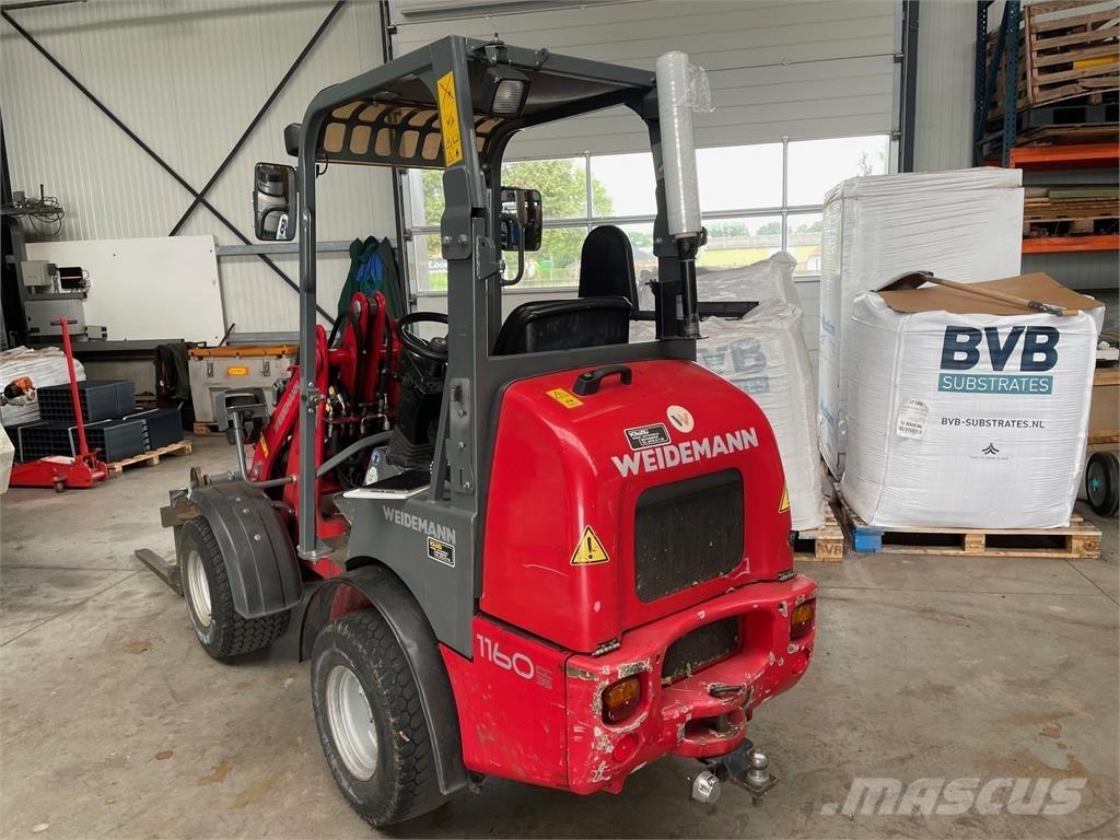Weidemann 1160cx35 Ön yükleyici ve kazicilar