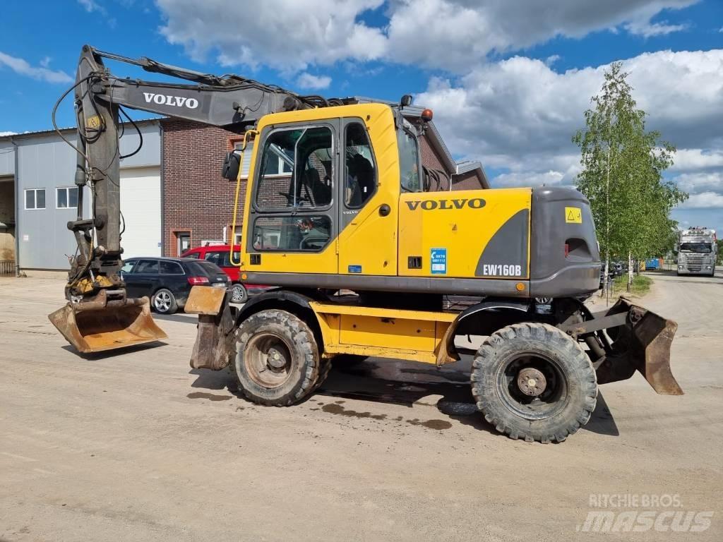 Volvo EW 160 B Lastik tekerli ekskavatörler