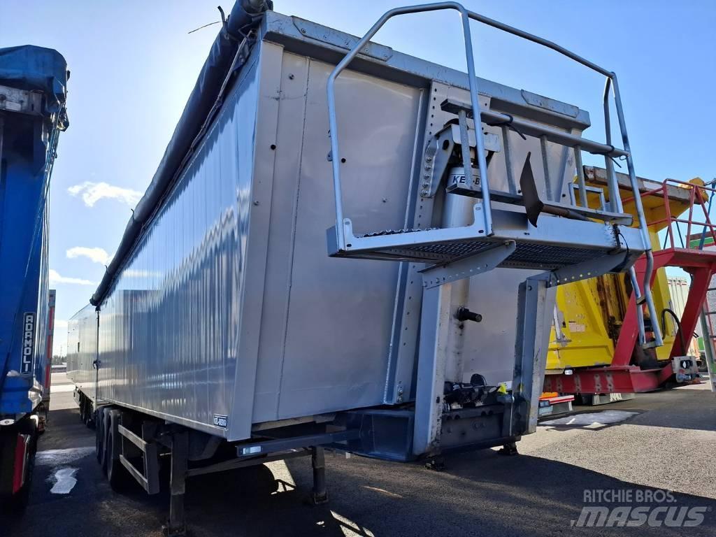 Kel-Berg 52m3 Hidroliftli yari çekiciler