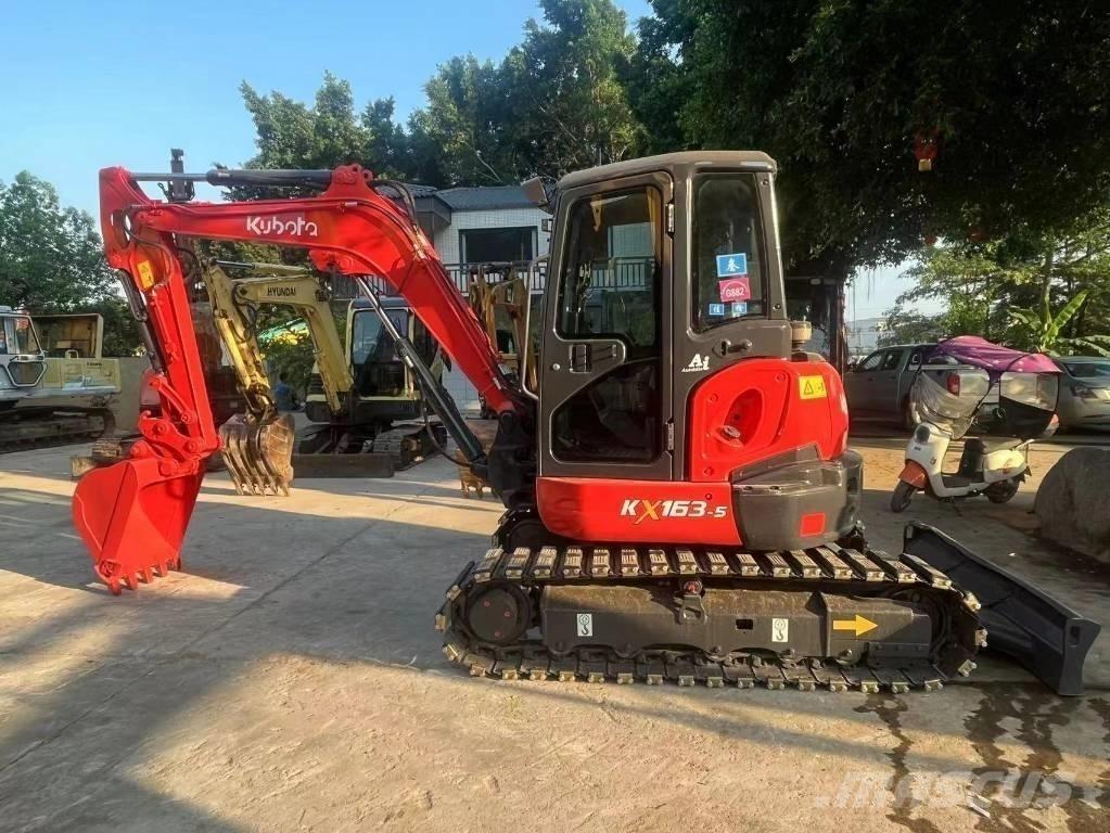 Kubota KX 163-5 Mini ekskavatörler, 7 tona dek