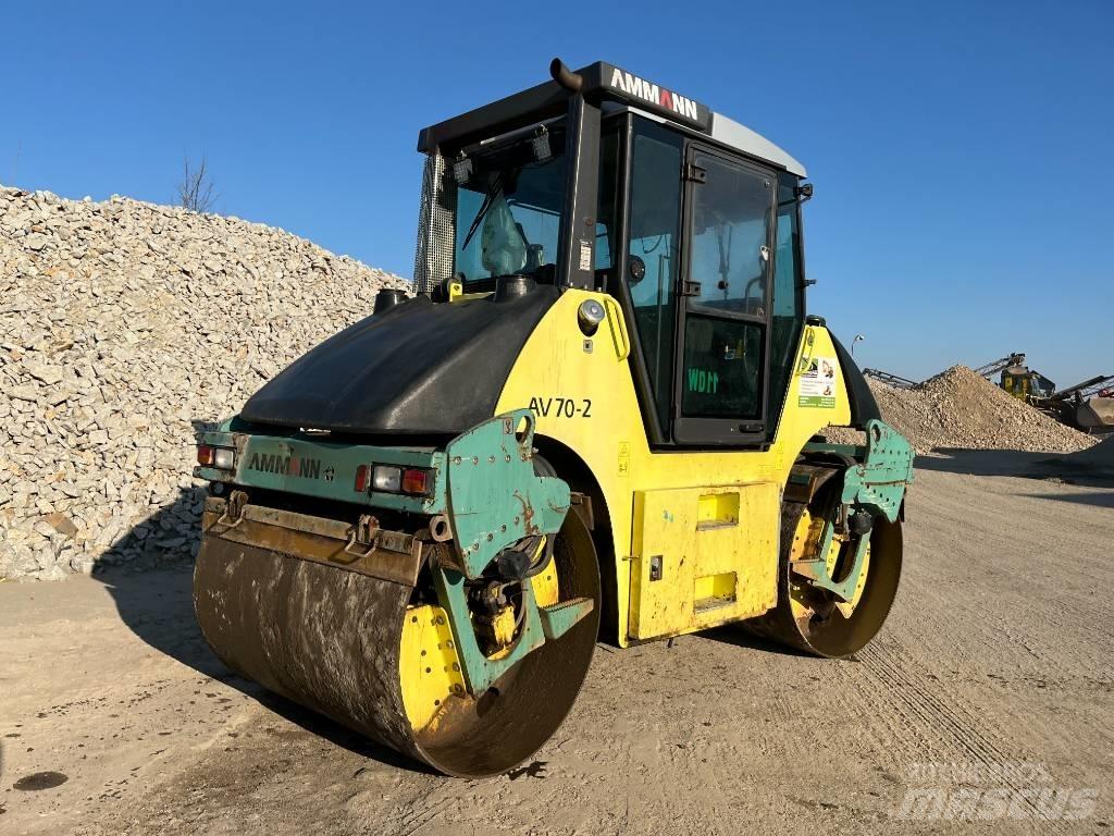 Ammann AV 70-2 Çift tamburlu silindirler