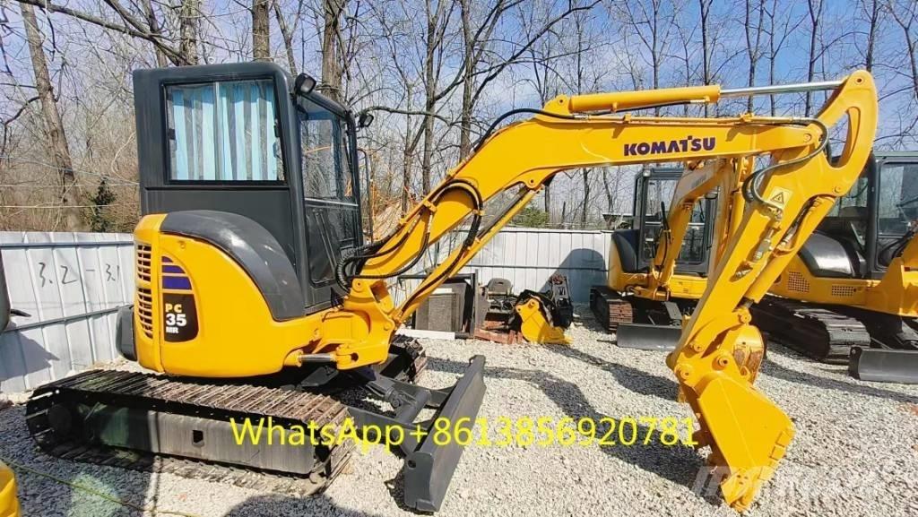 Komatsu PC 35 MR Mini ekskavatörler, 7 tona dek