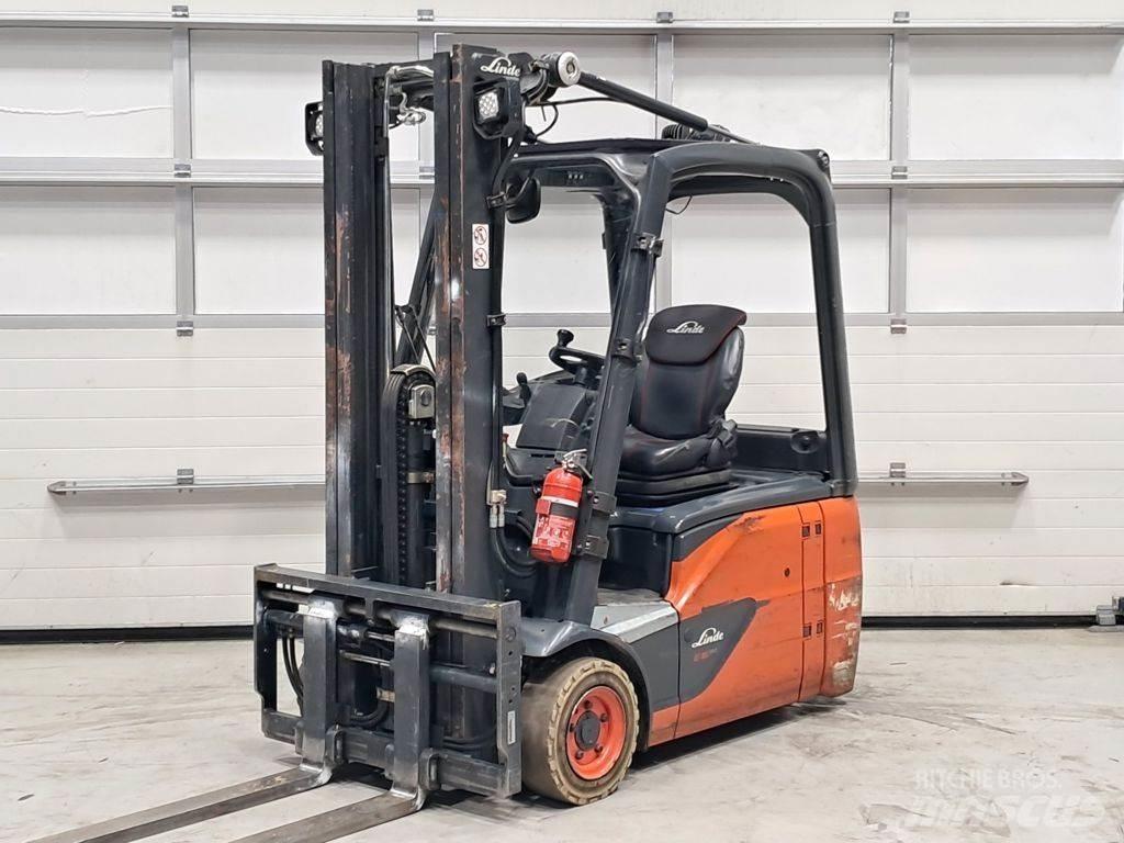 Linde E16-02 Elektrikli forkliftler