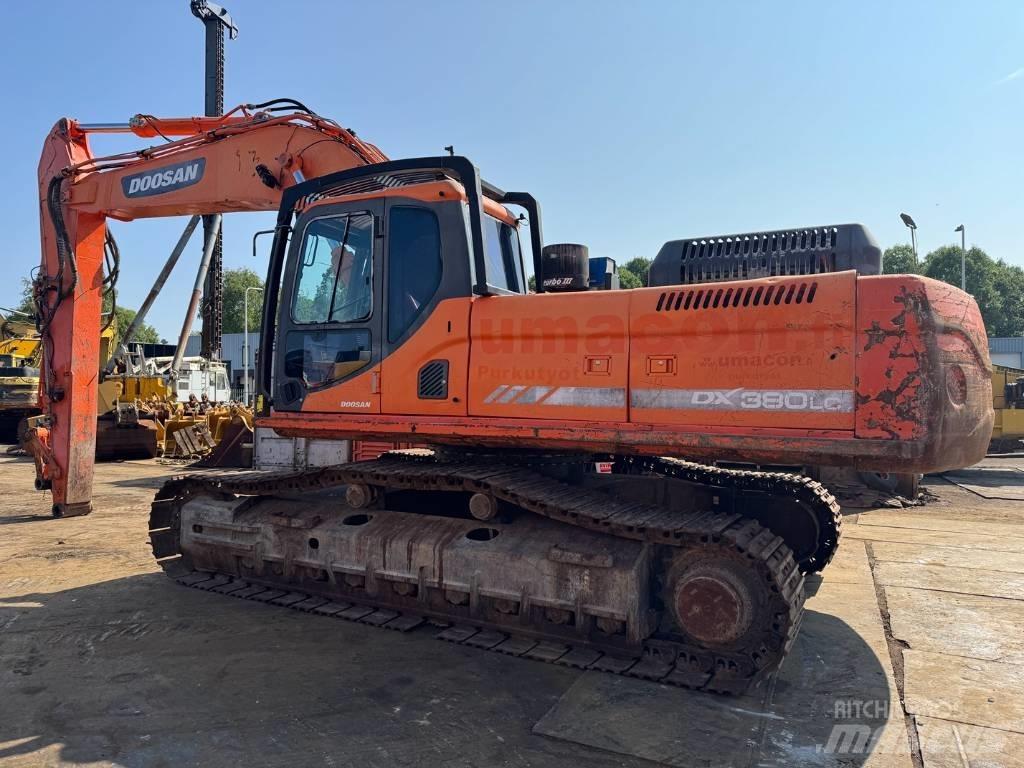 Doosan DX 380 LC Paletli ekskavatörler