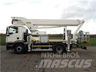 Palfinger P 370 KS Araç üstü platformlar