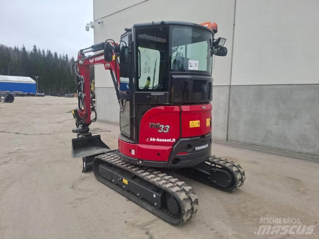 Yanmar Vio 33-6 Mini ekskavatörler, 7 tona dek