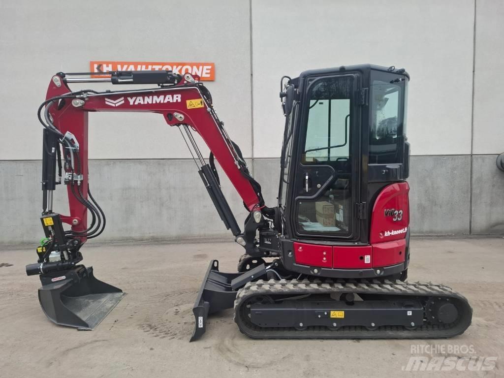 Yanmar Vio 33-6 Mini ekskavatörler, 7 tona dek