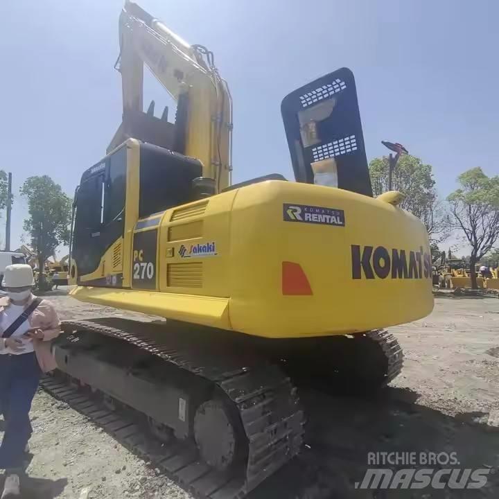 Komatsu PC270 Paletli ekskavatörler