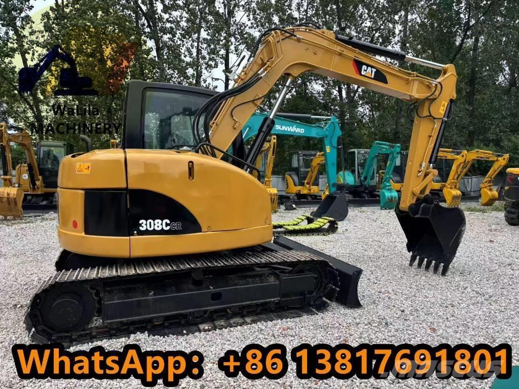 CAT 308 C CR Mini ekskavatörler, 7 tona dek