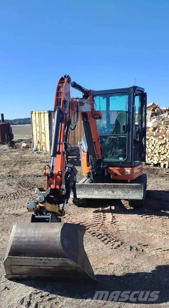 Hitachi Zaxis 26 U Mini ekskavatörler, 7 tona dek