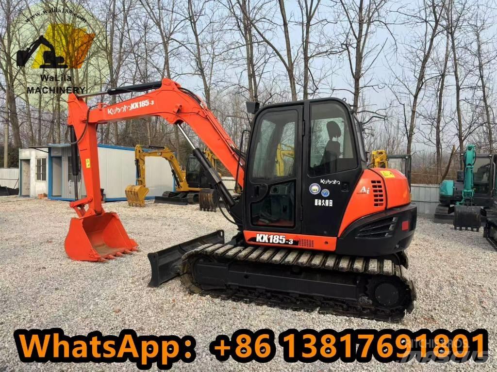Kubota KX 185 Mini ekskavatörler, 7 tona dek