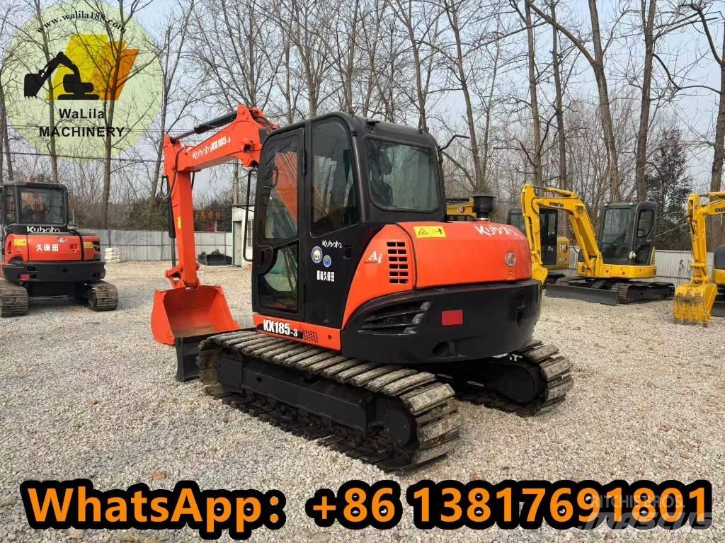 Kubota KX 185 Mini ekskavatörler, 7 tona dek